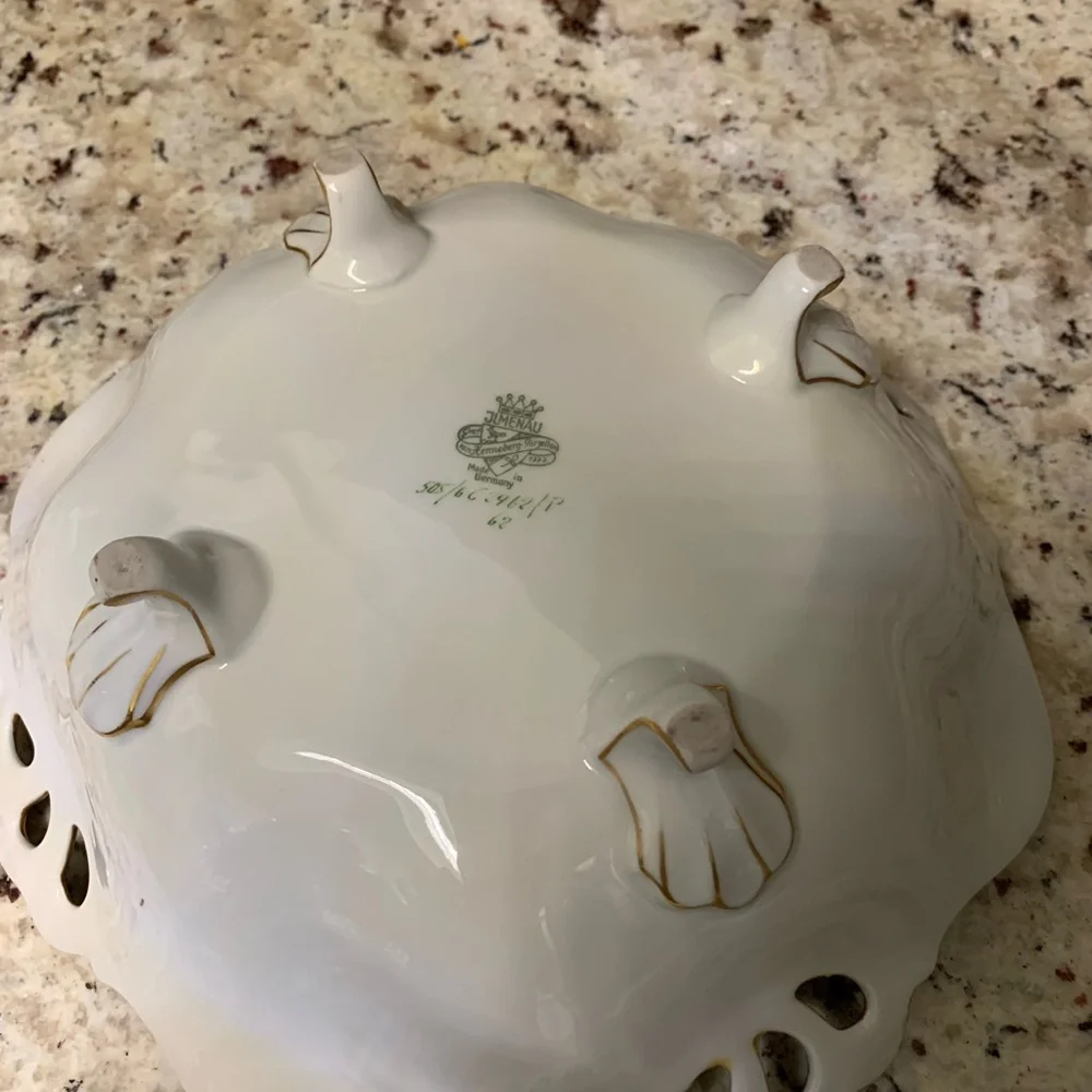 Rate find! JLMENAU porcelain bowl. - Picture 5 of 7
